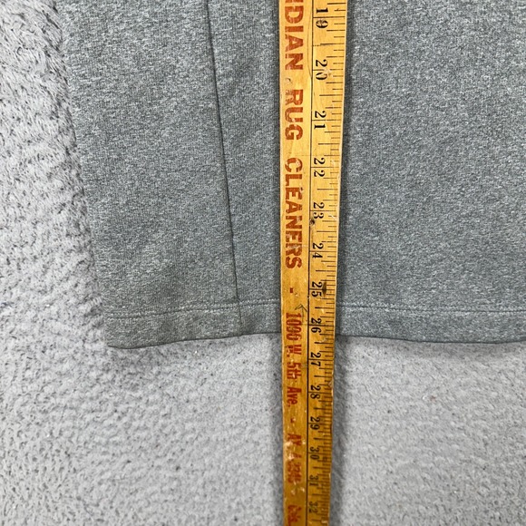 The North Face Mens Pullover Sweater Medium Gray Half Zip Fleece Line Sweatshirt - Picture 9 of 11